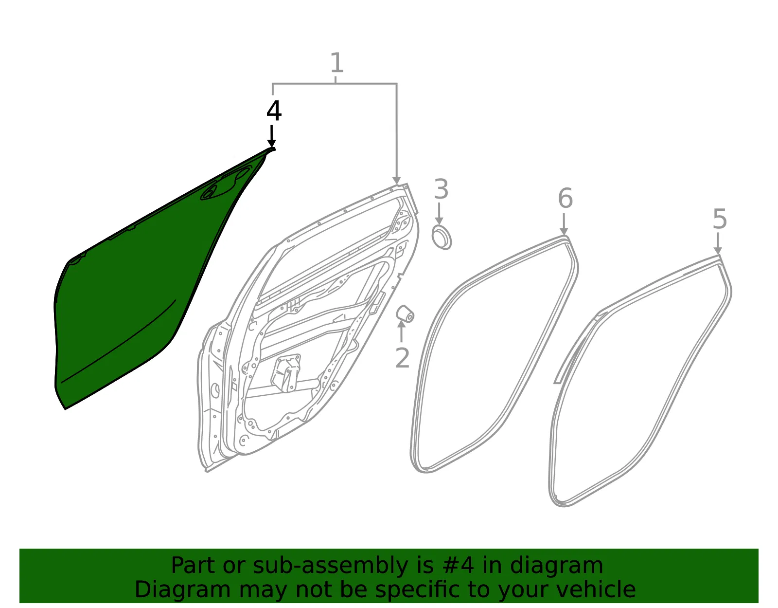 Outer Panel - Kia (77111-M6000) - view 2