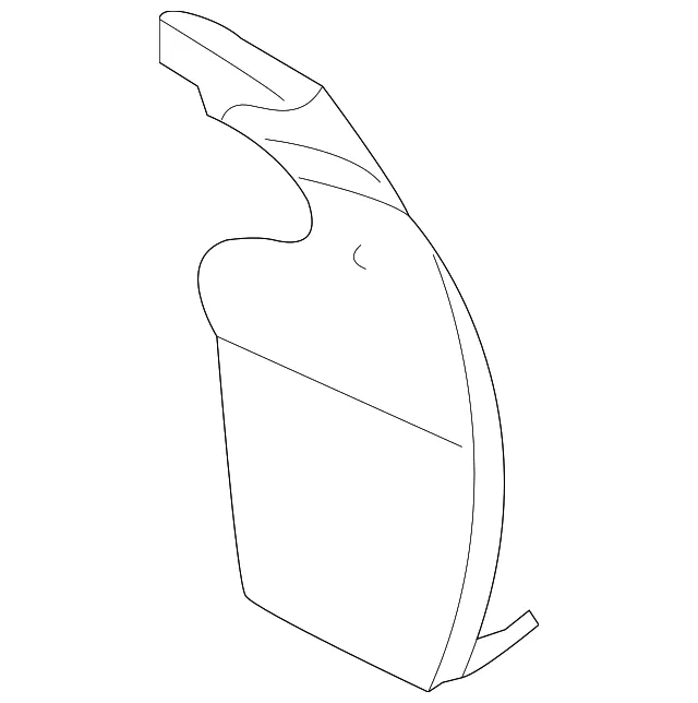 Shield - Passenger Side (RH) - Nissan (78818-EL000)