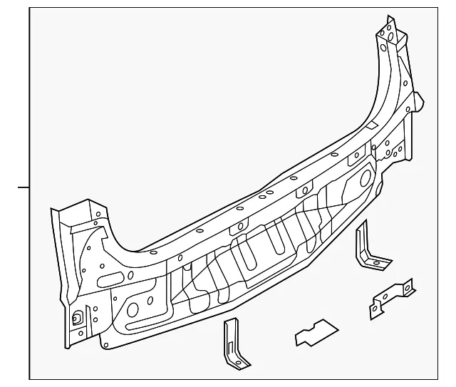 Rear Upper Panel - Nissan (79110-1JA0A)