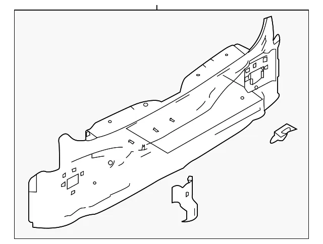Rear Upper Panel - Nissan (79110-6MA0A)