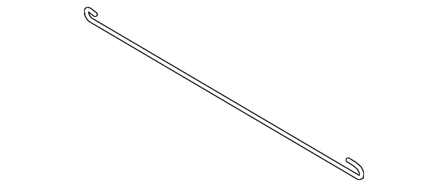 Torsion Rod - Passenger Side (RH) - Kia (79283-4U000)