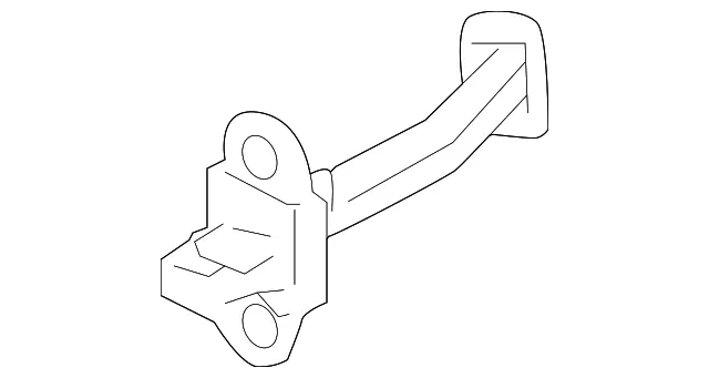 Check Arm - Driver's Side (LH) - Kia (79480-2J000)