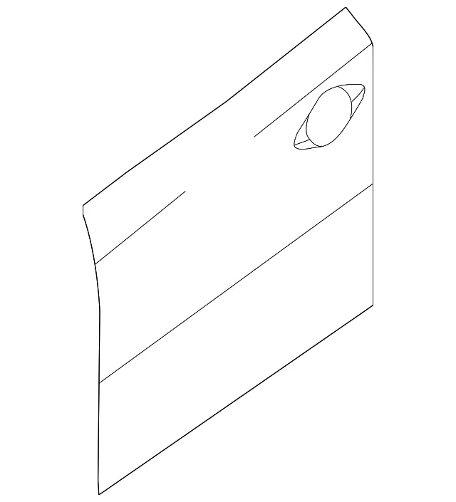 Outer Panel - Nissan (80153-3KM4A)