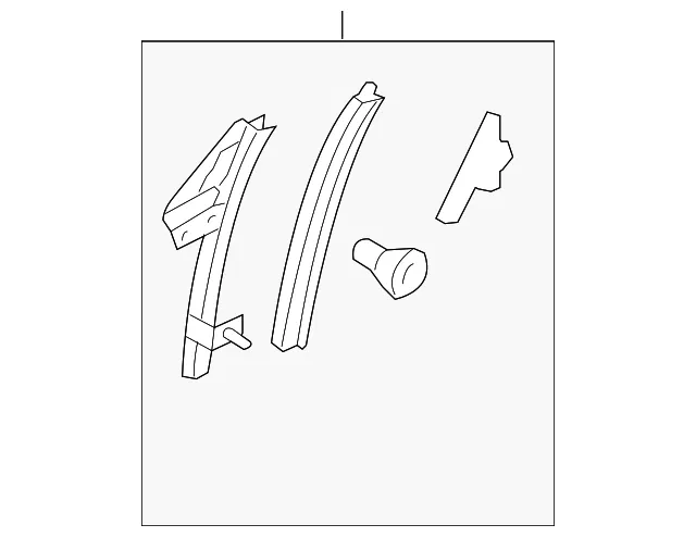 Corner Support - Passenger Side (RH) - Nissan (80230-1EA0A)