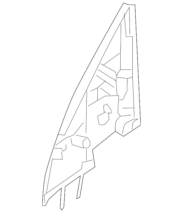 Inner Cover - Passenger Side (RH) - Nissan (80292-3KA0A)