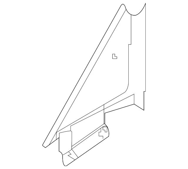 Corner Cover - Passenger Side (RH) - Nissan (80292-3TA1A)