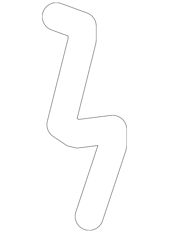 Lock Rod - Passenger Side (RH) - Nissan (80608-JF00A)