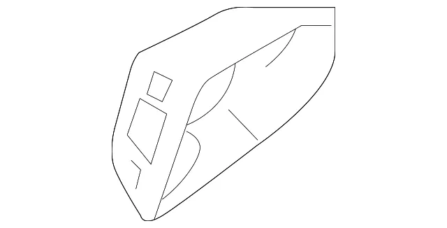 Cap - Driver's Side (LH) - Nissan (80644-3WC7A)