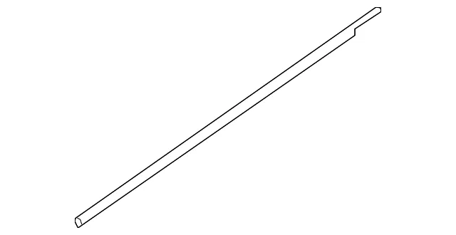 Belt Weather-Strip - Passenger Side (RH) - Nissan (80820-JM70A)