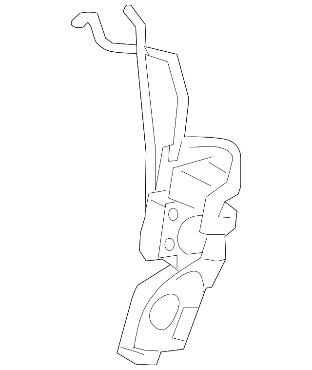 Lock Assembly - Passenger Side (RH) - Kia (81321-1F010)
