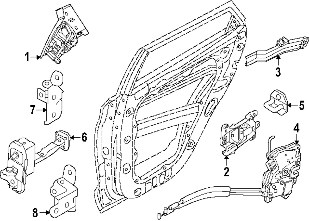 Support Bracket - Kia (83717-GG000)