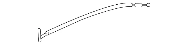 Release Cable - Driver's Side (LH) - Kia (81471-3W000)
