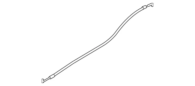 Lock Cable - Passenger Side (RH) - Kia (81492-3F000)