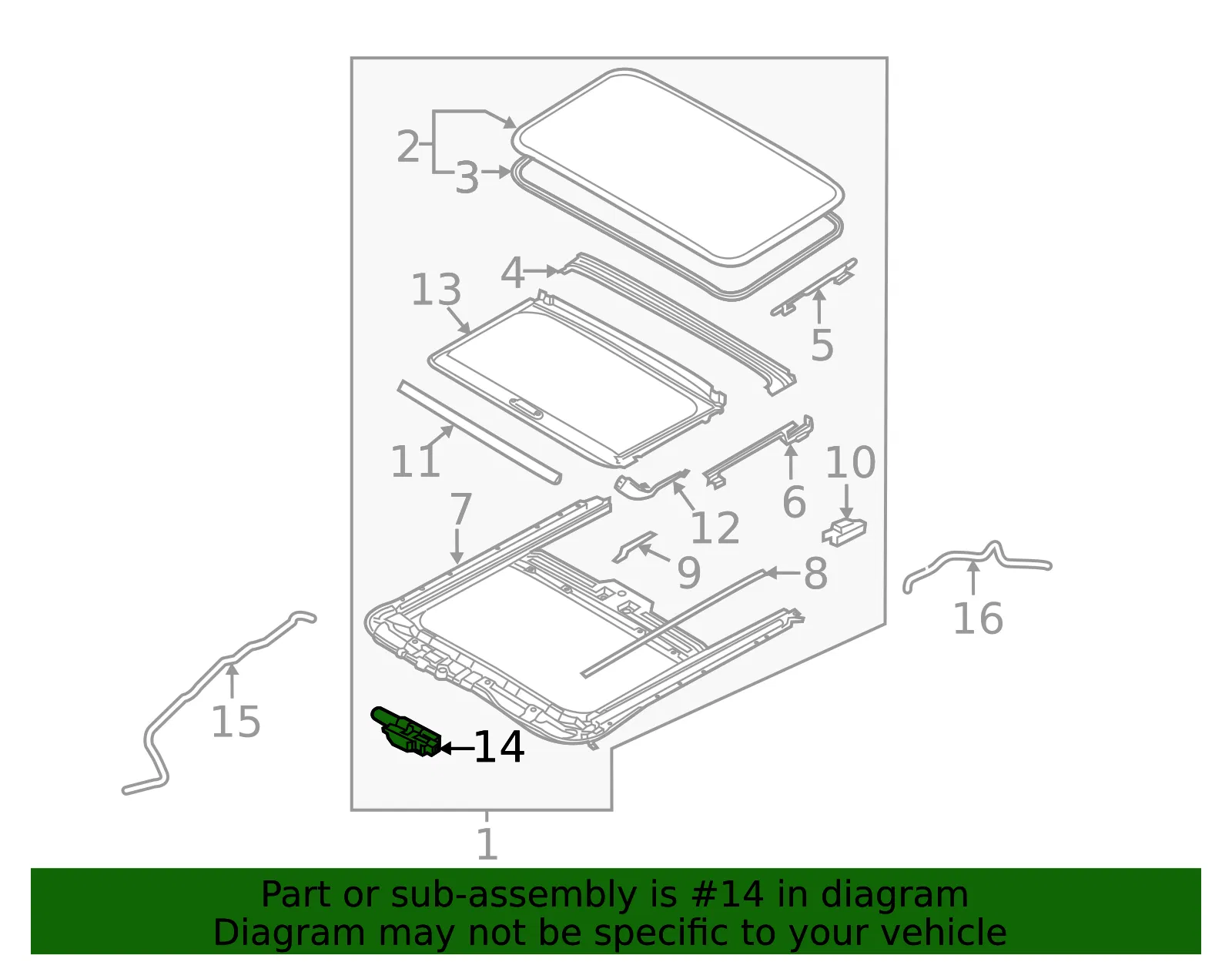 Motor - Kia (81631-A7500) - view 2