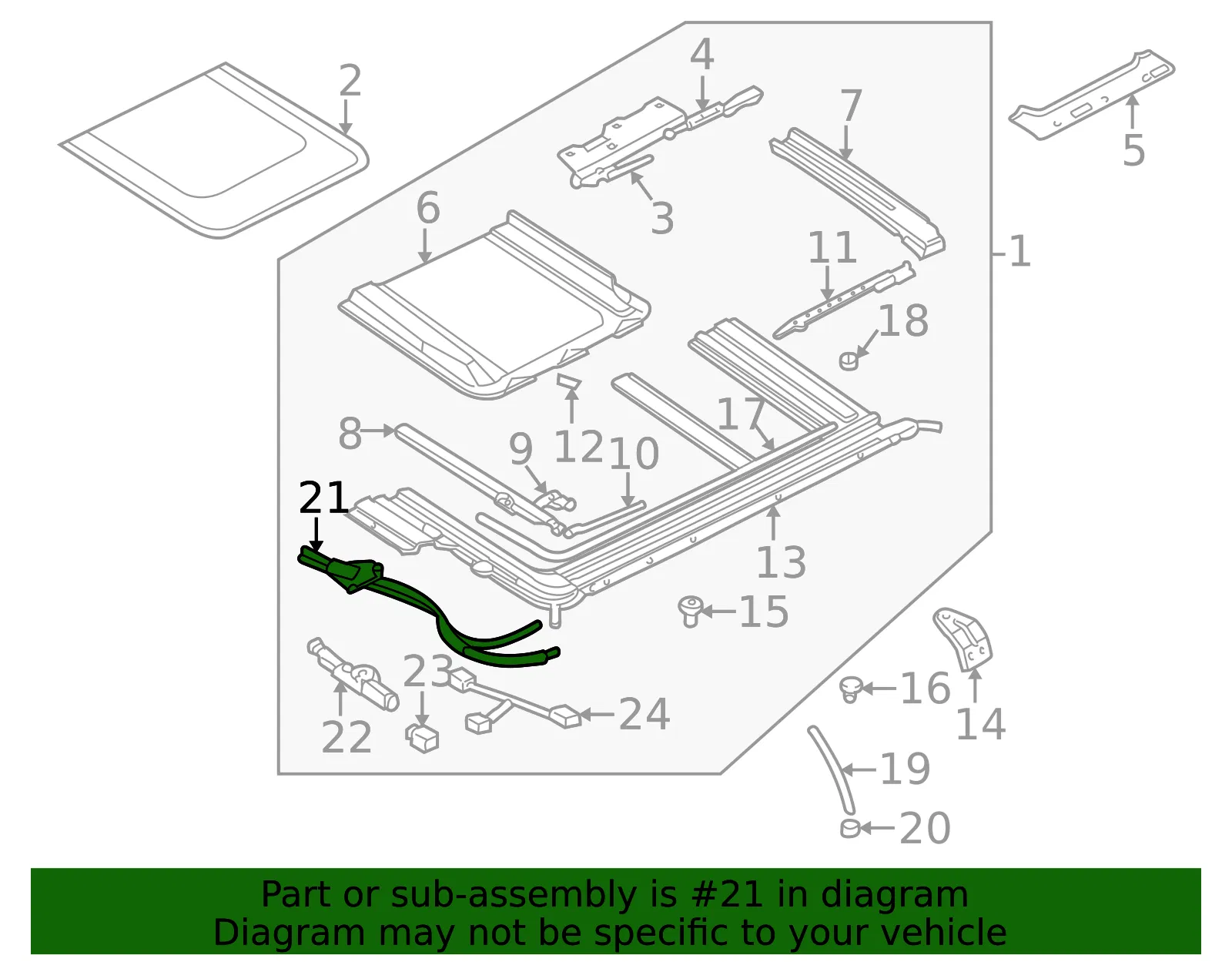Drive Cable Assembly - Kia (81635-38000) - view 2
