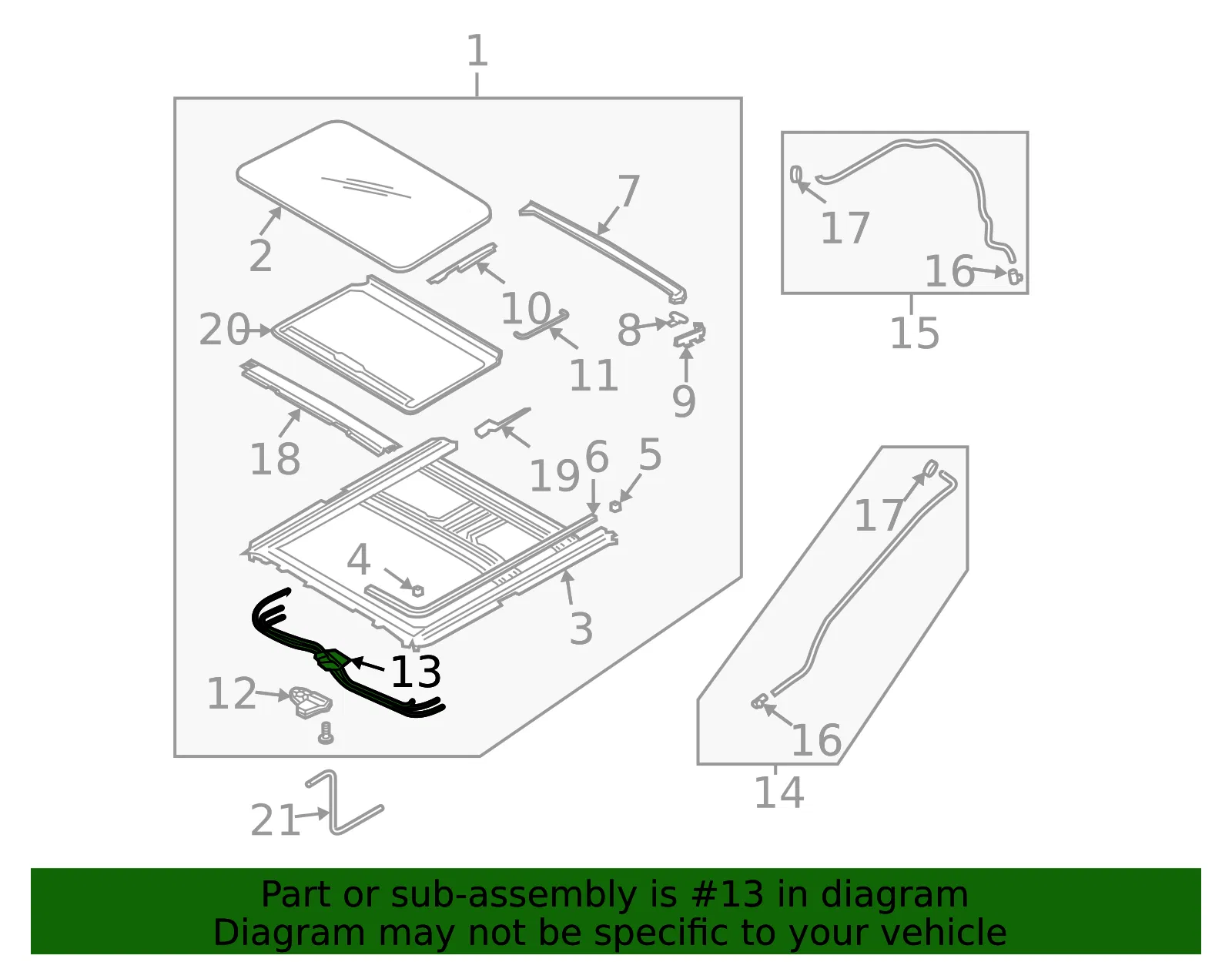Drive Cable Assembly - Kia (81635-3E000) - view 2