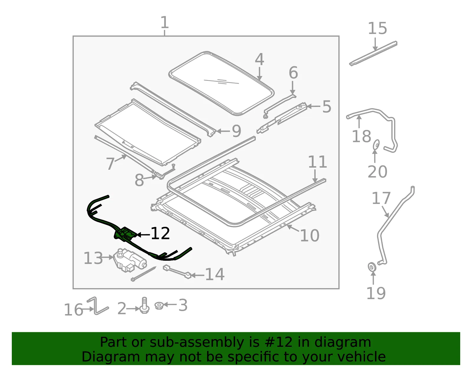 Drive Unit - Kia (81635-3F000) - view 2