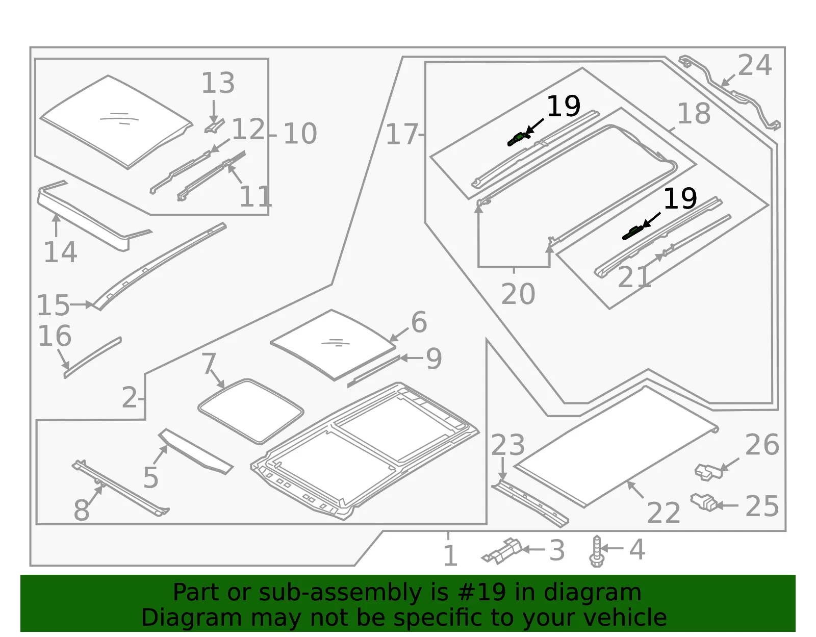 Rail Guide - Kia (81647-P2000) - view 2