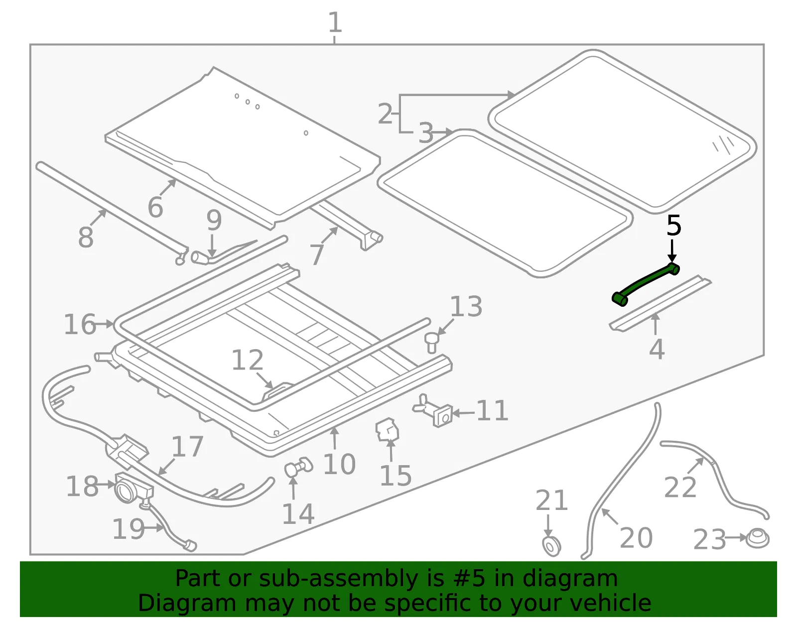 Link - Passenger Side (RH) - Kia (81656-2E000) - view 2