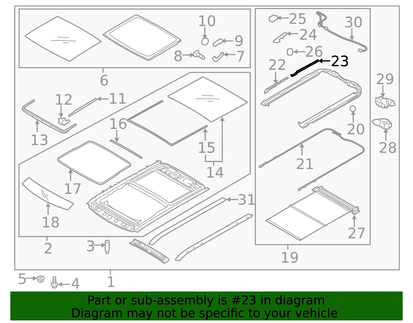 Cover - Driver's Side (LH) - Kia (81661-B2000) - view 2