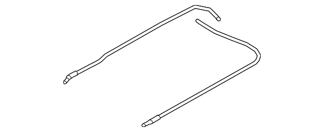 Drive Cable - Passenger Side (RH) - Kia (81665-F6000)