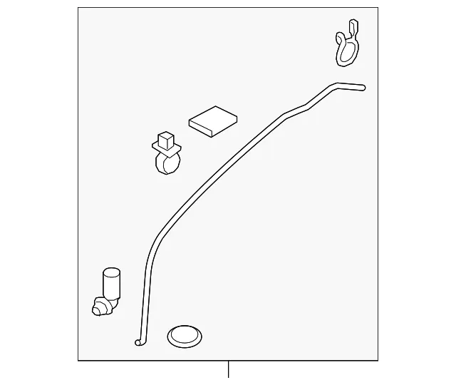 Drain Hose - Kia (81694-G5000)