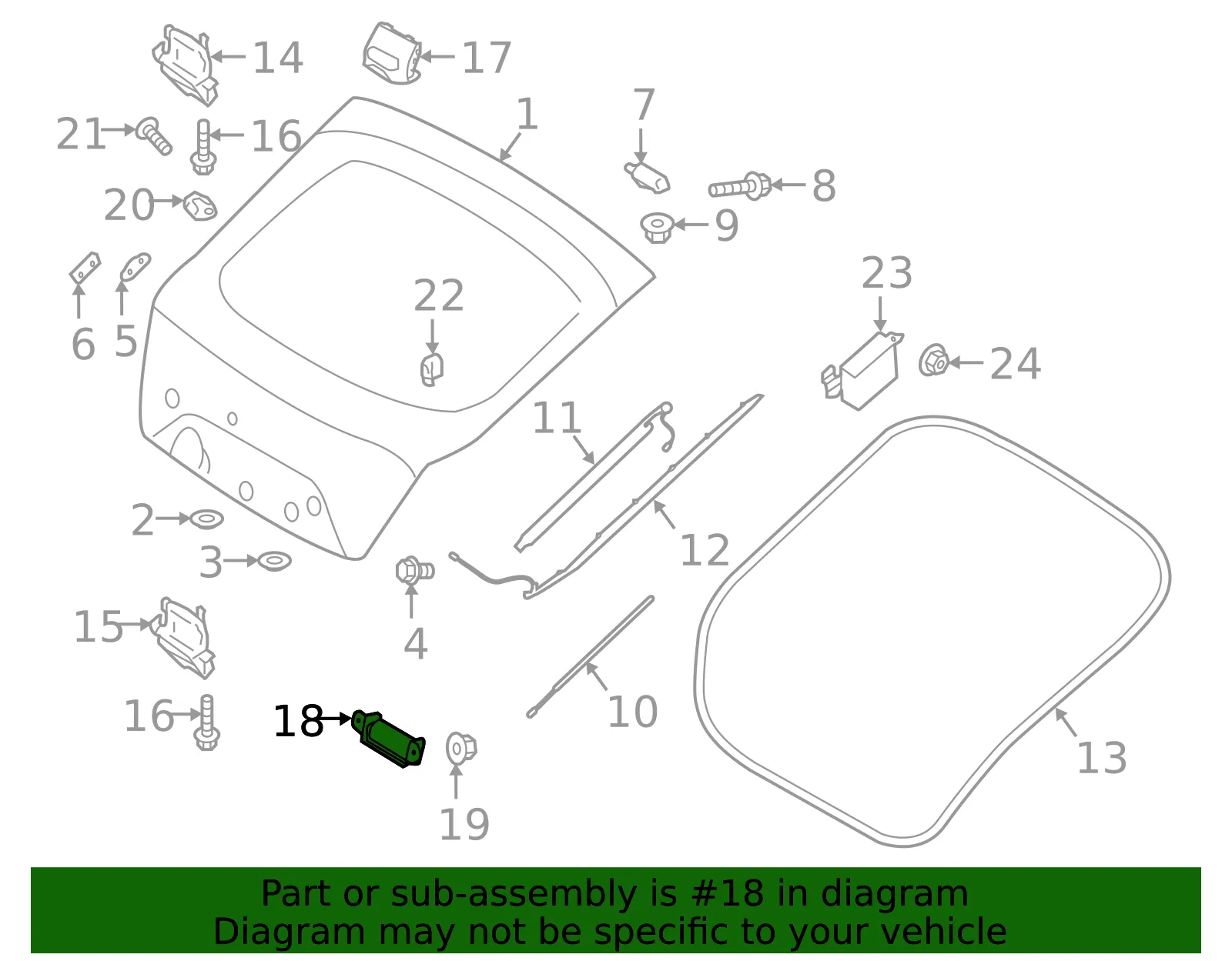 Dynamic Damper - Kia (81726-E7000) - view 2