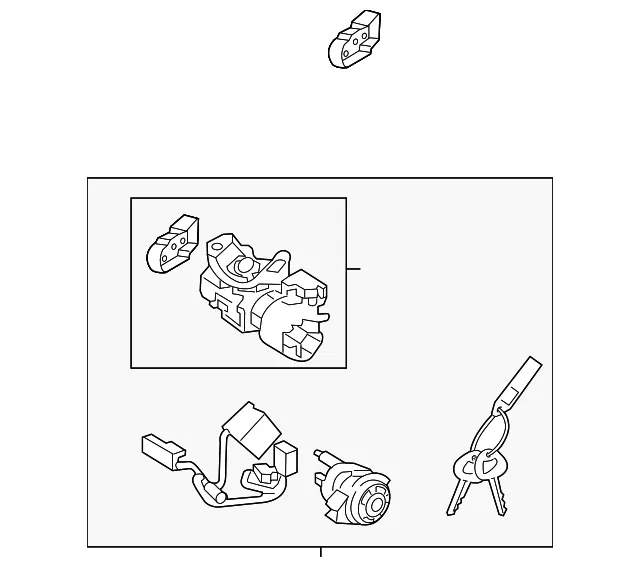 Lock Assembly - Kia (81900-2TF00)
