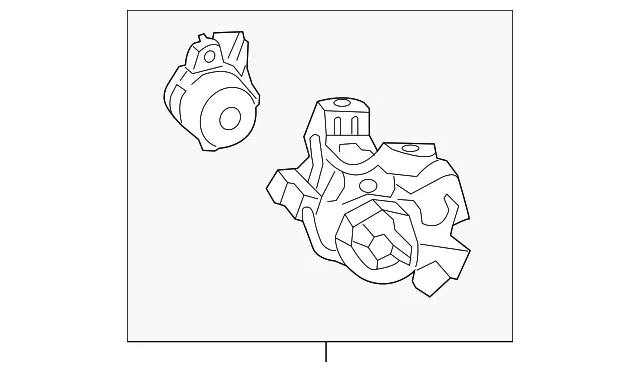 Lock Housing - Kia (81910-B2100)