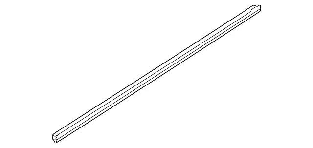 Belt Weather-Strip - Passenger Side (RH) - Kia (82241-2P000)