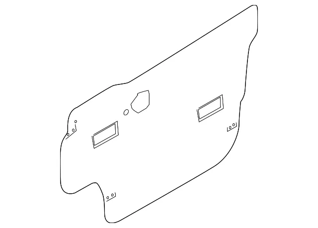 Seal - Passenger Side (RH) - Kia (82392-2F000)