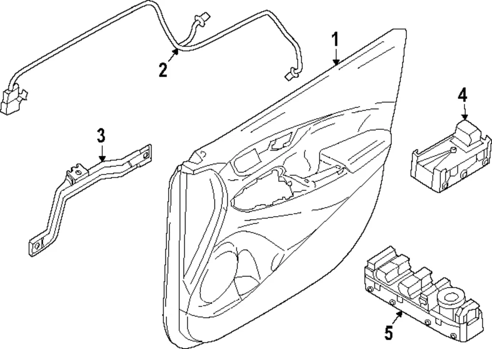 Support Bracket - Kia (82727-GG000)