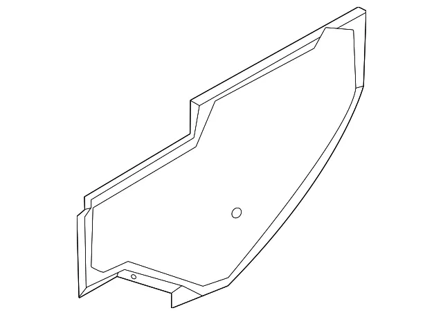 Rear Left Sealing Screen - Nissan (82861-5MP0A)