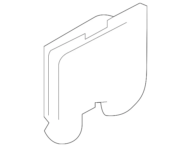 Water Shield - Driver's Side (LH) - Nissan (82865-EZ10D)