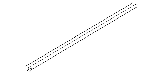 Belt Weather-Strip - Passenger Side (RH) - Kia (83241-1W200)