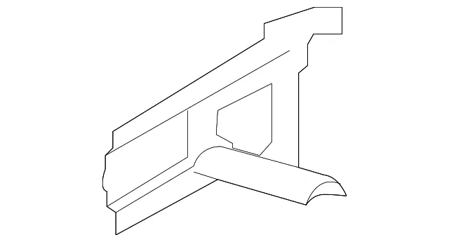 Retainer - Passenger Side (RH) - Kia (83482-S9000)