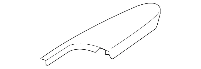 Cover - Passenger Side (RH) - Kia (83720-D9010CBJ)