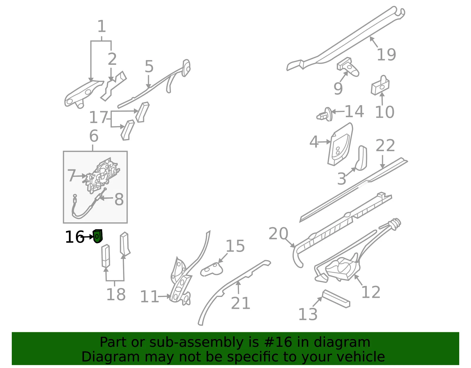 Hook - Kia (83990-4D001) - view 2