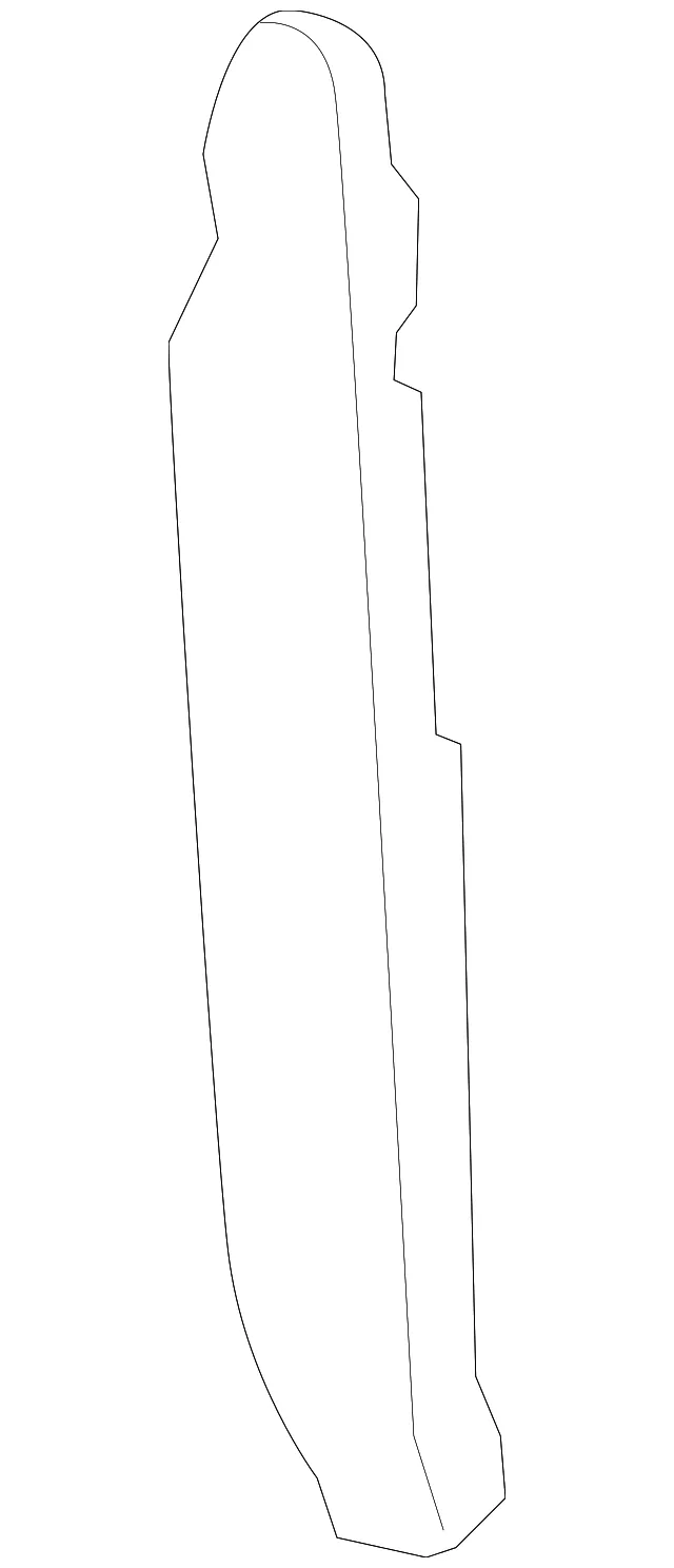 Rear Insulator - Passenger Side (RH) - Kia (84126-2T000)