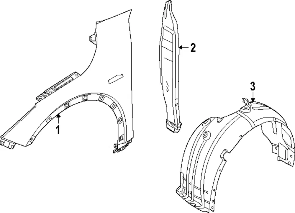 Rear Insulator - Kia (84126-GG000)
