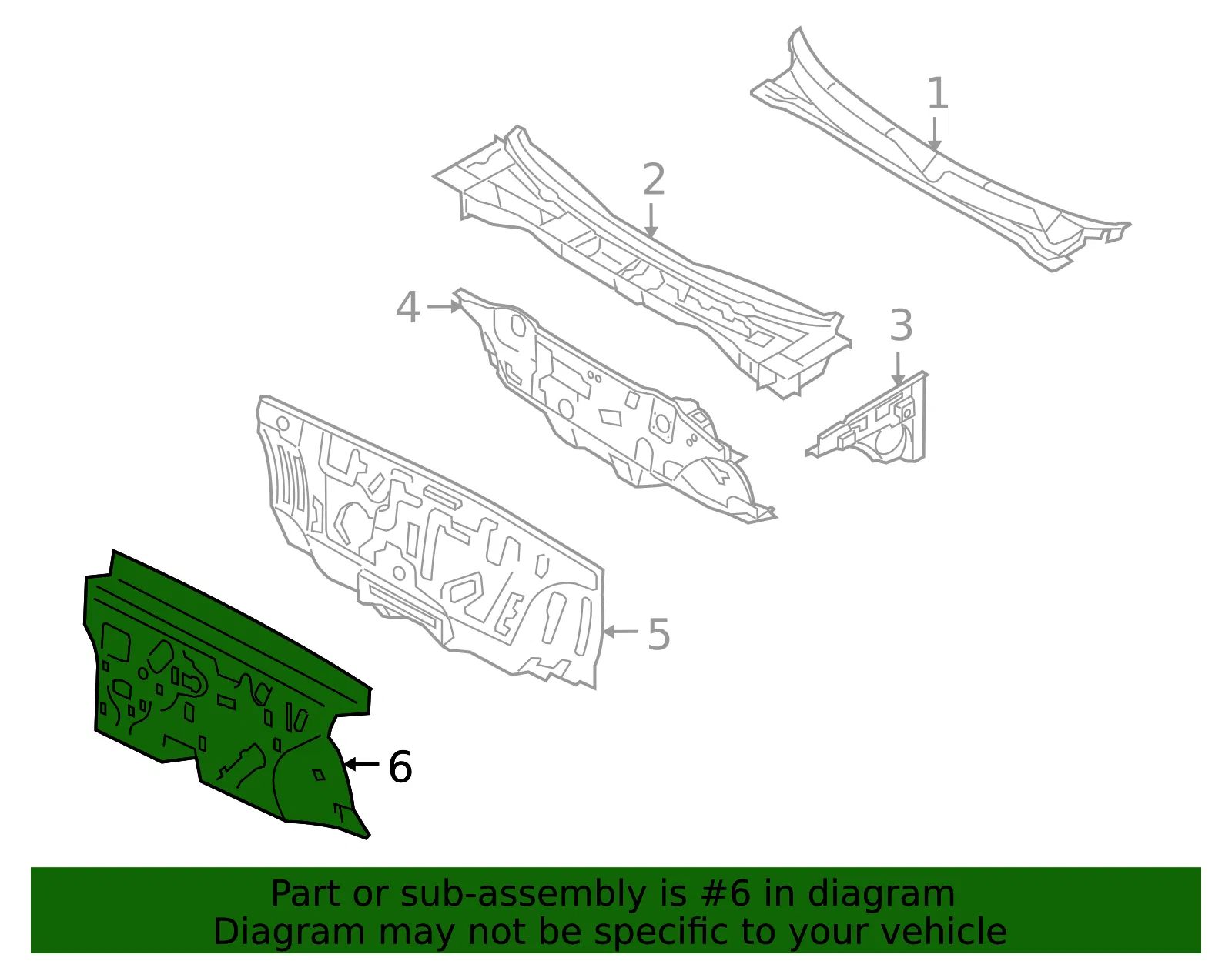 Insulator - Kia (84124-3F000) - view 2