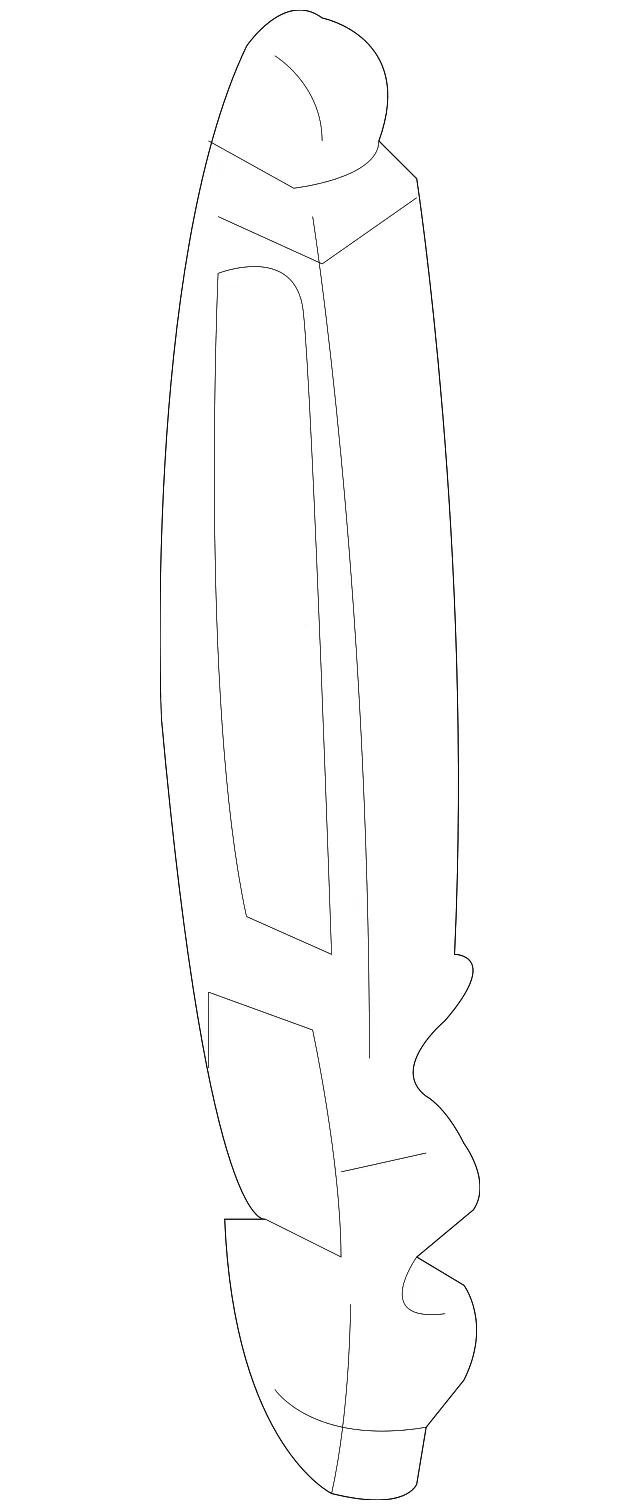 Rear Insulator - Passenger Side (RH) - Kia (84142-3F500)