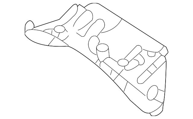 Glove Box Frame - Kia (84540-2G400VA)