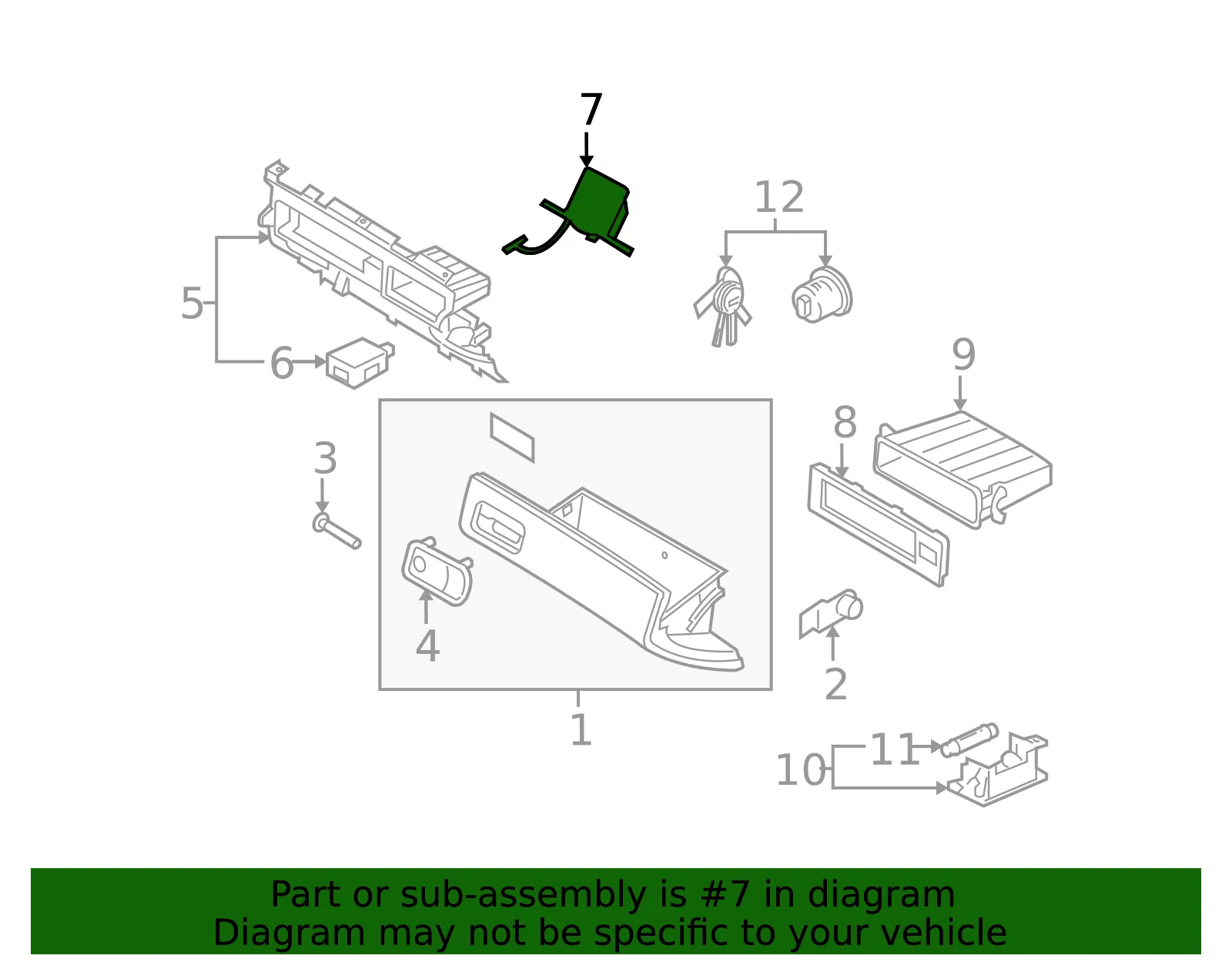Damper - Kia (84580-3F000) - view 2