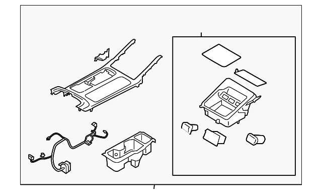 Upper Panel - Kia (84605-S9AC0FHV)