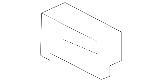 Center Bracket Cover - Nissan (84649-1ET0B)