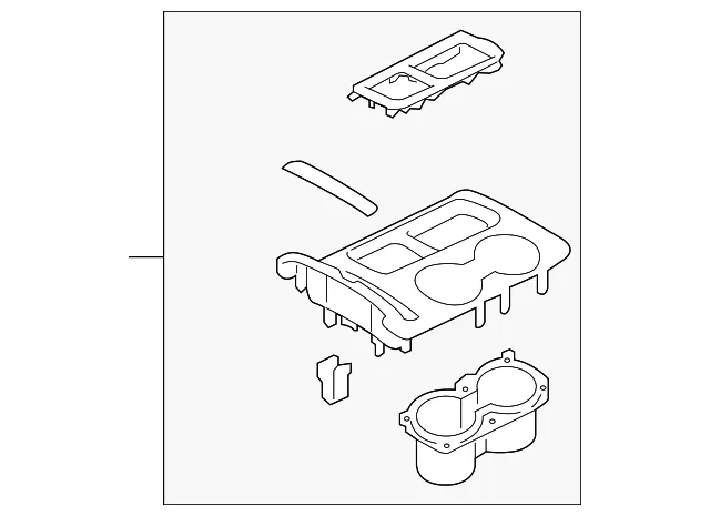 Top Panel - Kia (84650-C6130WK)