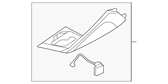 Upper Cover - Kia (84650-G5AE0CO4)