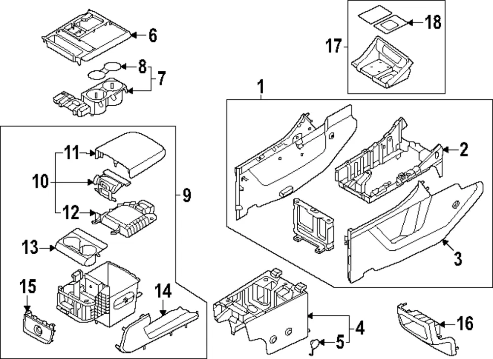 Top Panel - Kia (84657-R0300WK)