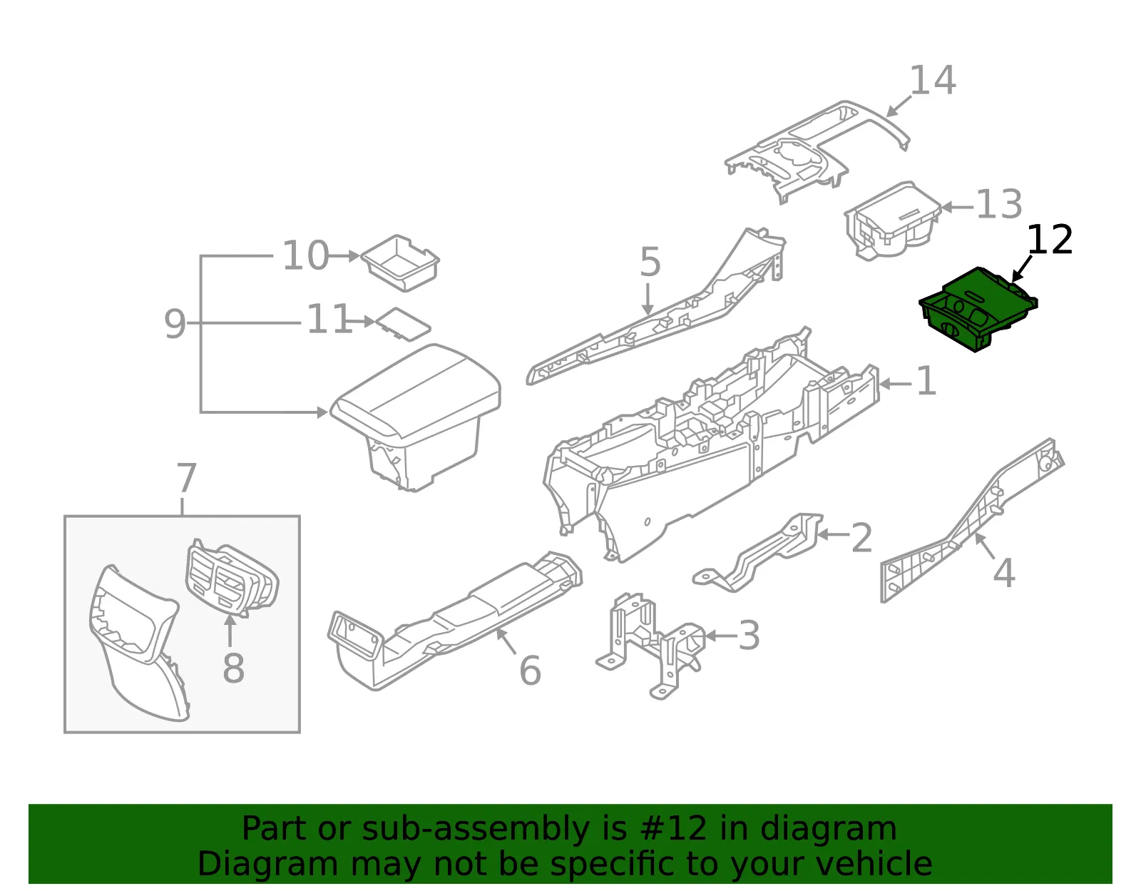 Front Panel - Kia (84675-3T400KHE) - view 2